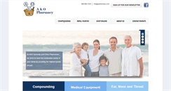 Desktop Screenshot of aopharmacy.com